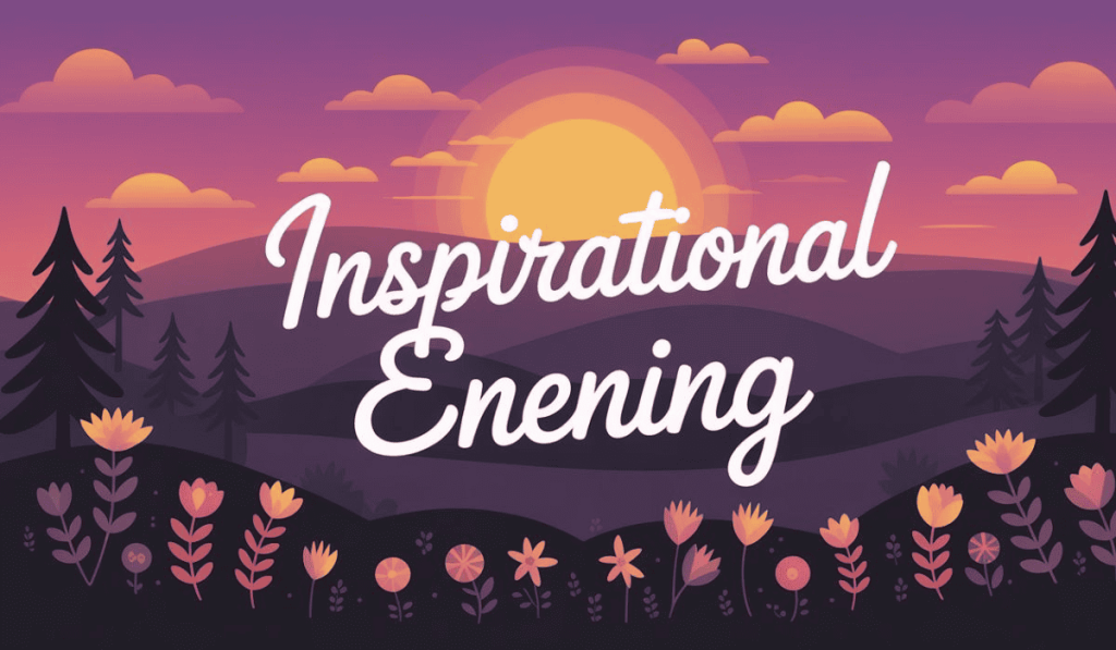 Inspirational Evening Quotes